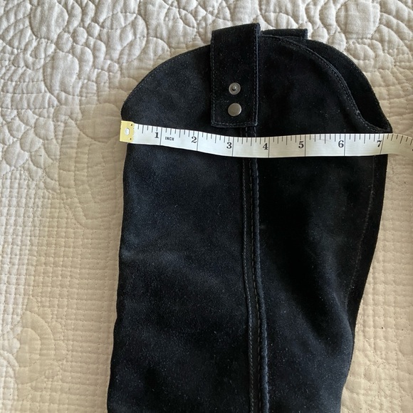 EUC Vaneli black suede boots w/dual wear options. - Picture 10 of 16